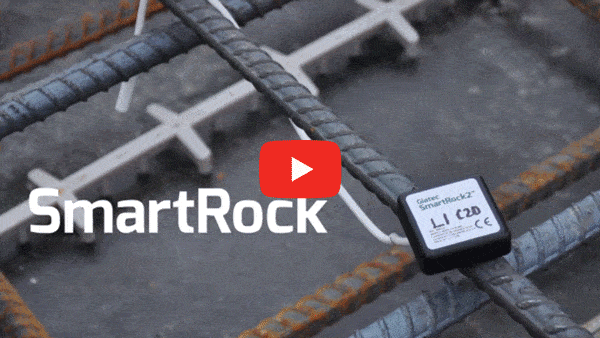 SmartRock during cold weather concreting makes for accurate data collection